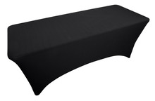 Strækdug Iowa til foldebord 180 cm sort - Sunlife